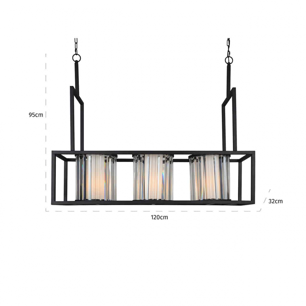 Pendant lamp Blaze (Black)