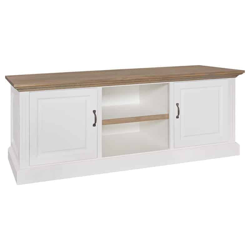 TV Oakdale sideboard 2-doors + open compartment (Ral 9010)
