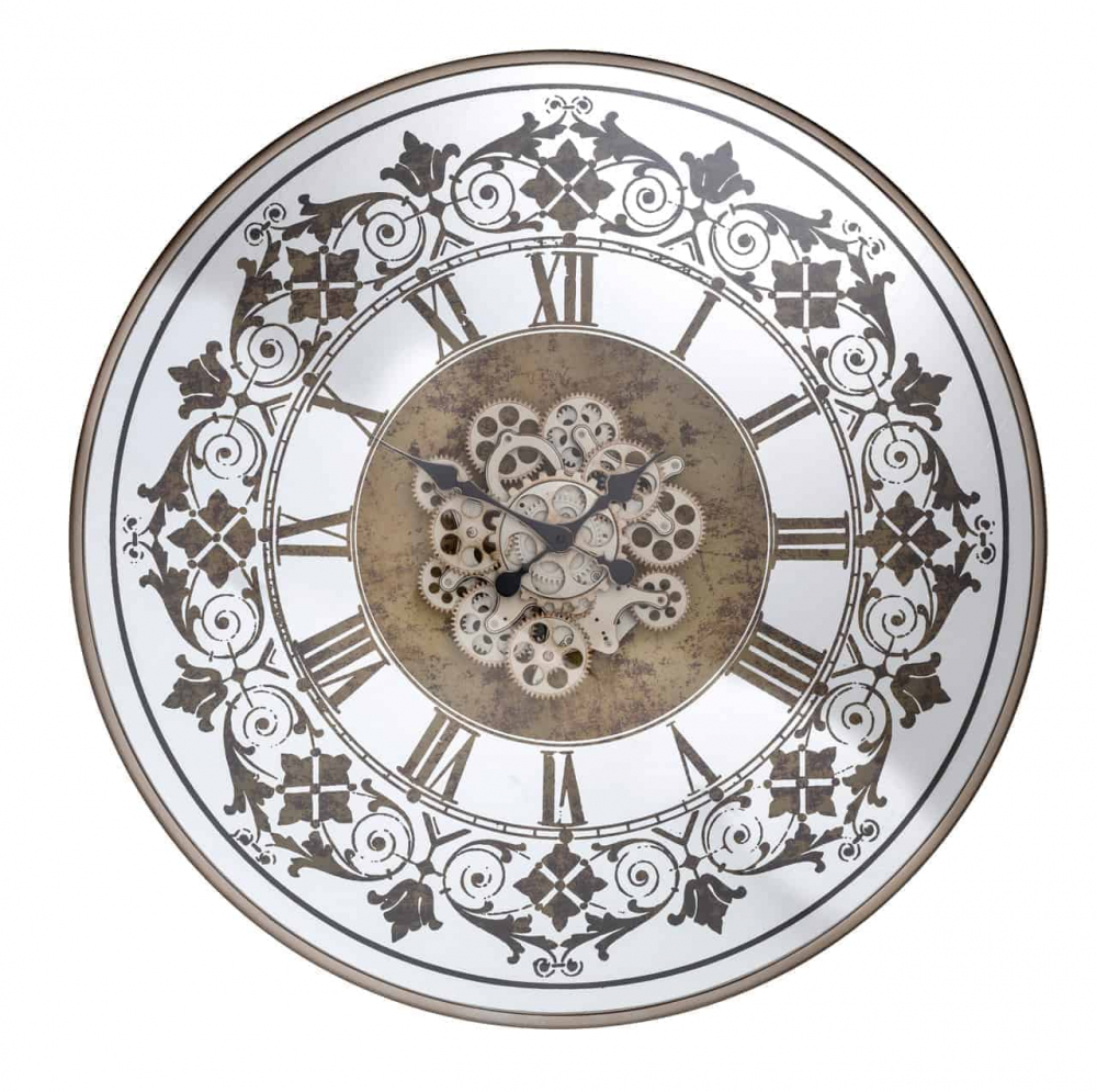 Clock Orvill round gold (Gold)