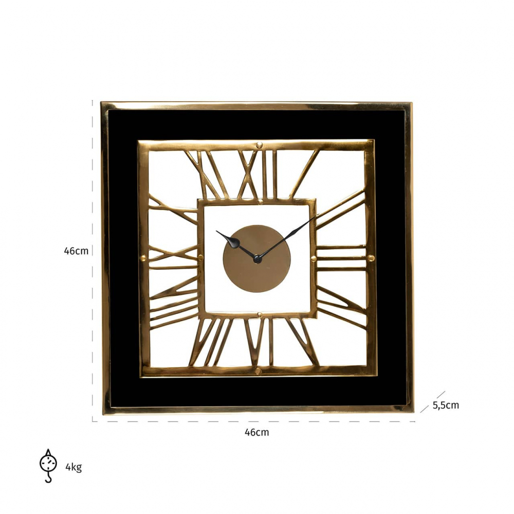 Clock Trayson (Gold)