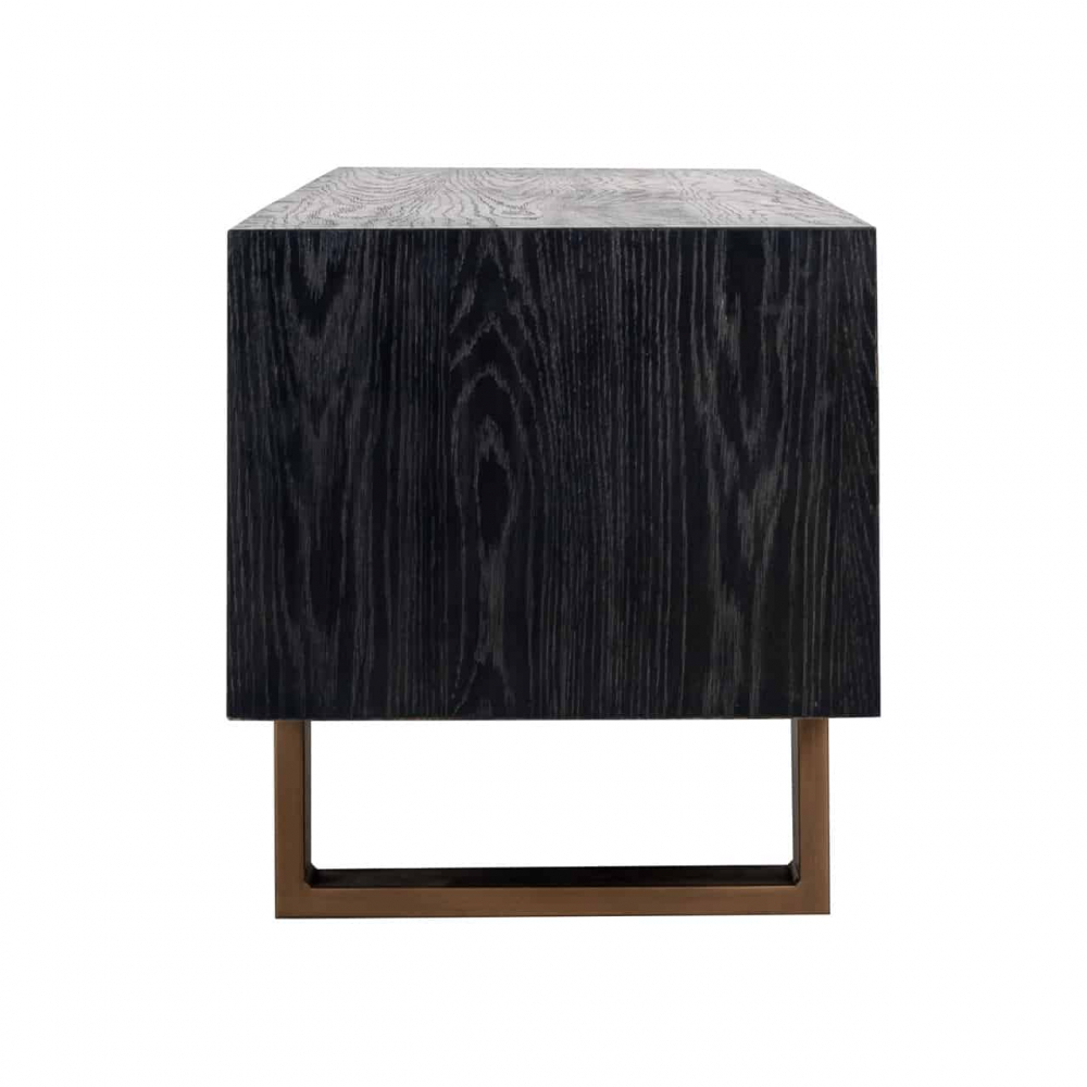 TV dresser Hunter 2 drawers (Gold)