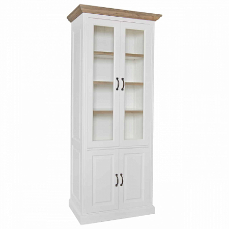 Showcase Oakdale2x2-doors 3 shelves