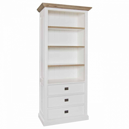 Bookcase Oakdale3 drawers 3 shelves