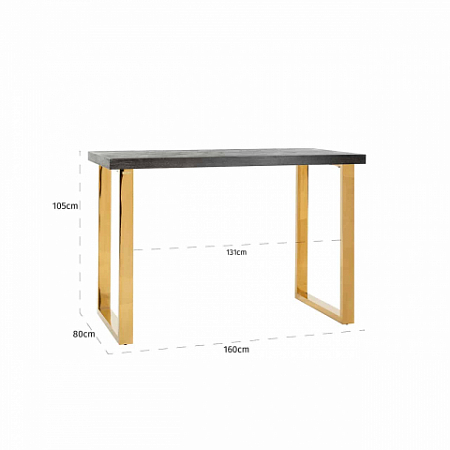 Bar table Blackbone gold 160 (Gold)