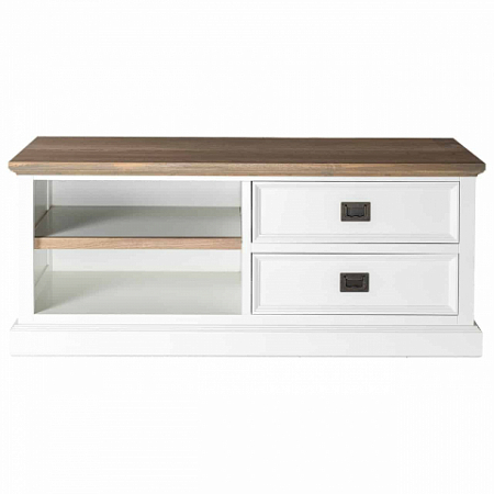 TV cabinet Cardiff 120 2 drawers (SNOW)