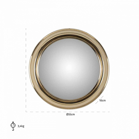Mirror Maloe 55Ш (Gold)